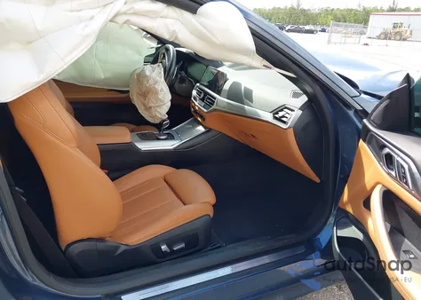 2022 BMW 430I z USA, uszkodzony, nr VIN WBA53AP04NCH79918